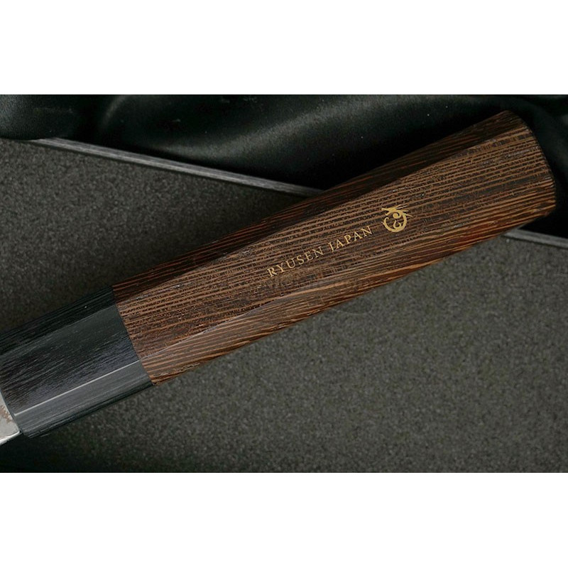 Santoku Japanese kitchen knife Ryusen Hamono Prever PV-103 17cm