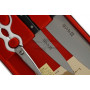 Juego de cuchillos de cocina Masahiro with scissors LLS Series 11 534 - 3