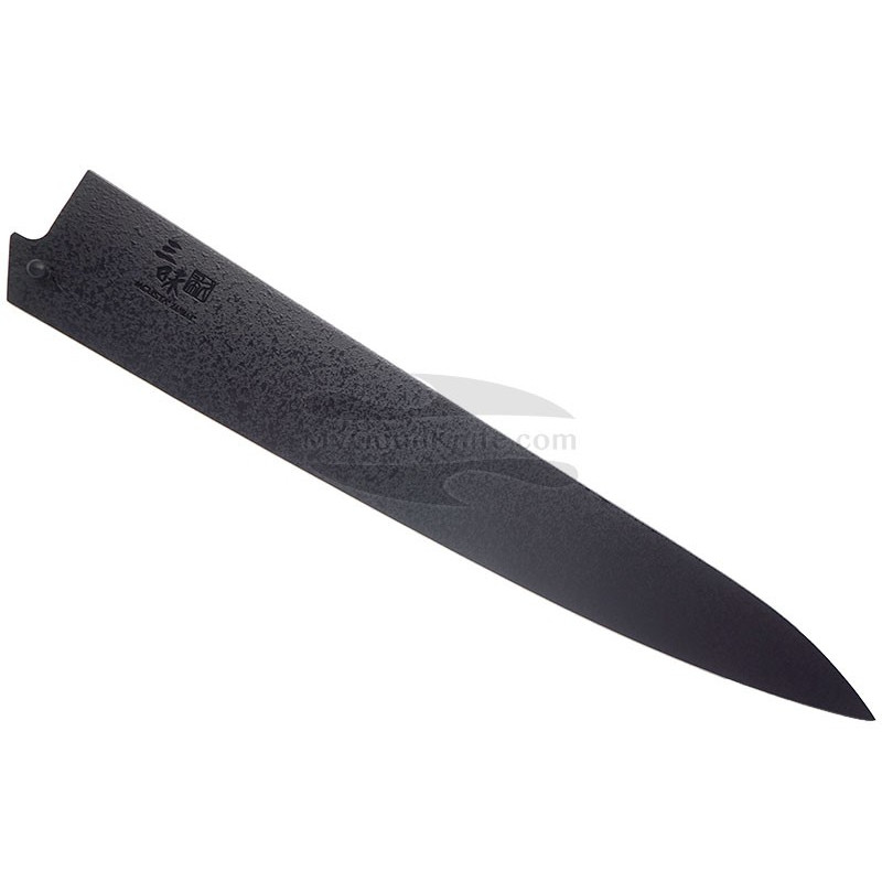 Ножны Mcusta Черные лакированные, Сая для ножей-слайсеров Суджихики 30 см mbss300 - 1
