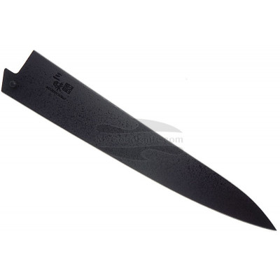 Ножны Mcusta Черные лакированные, Сая для ножей-слайсеров Суджихики 27 см mbss270 - 1