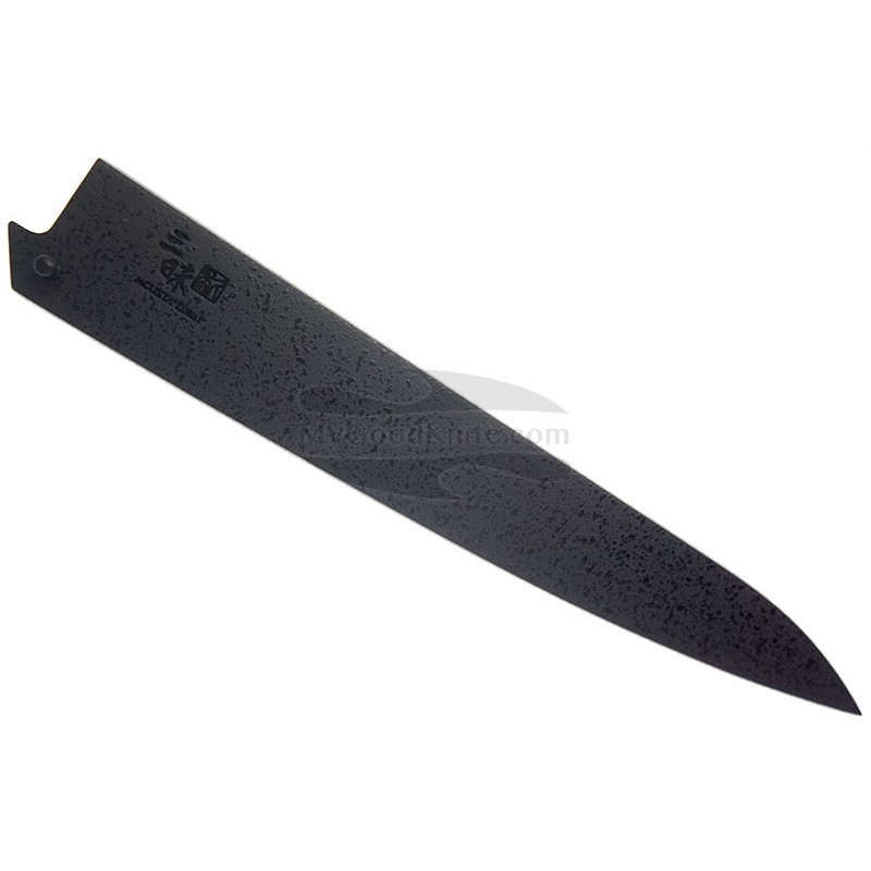 Ножны Mcusta Черные лакированные, Сая для ножей-слайсеров Суджихики 24 см mbss240 - 1