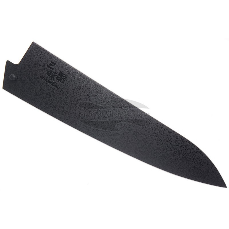 Ножны Mcusta Черные лакированные, Сая  для поварских ножей Гьюто 21 см mbsg210 - 1