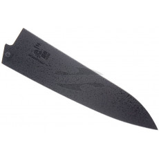 Ножны Mcusta Черные лакированные, Сая  для поварских ножей Гьюто 18 см mbsg180 - 1