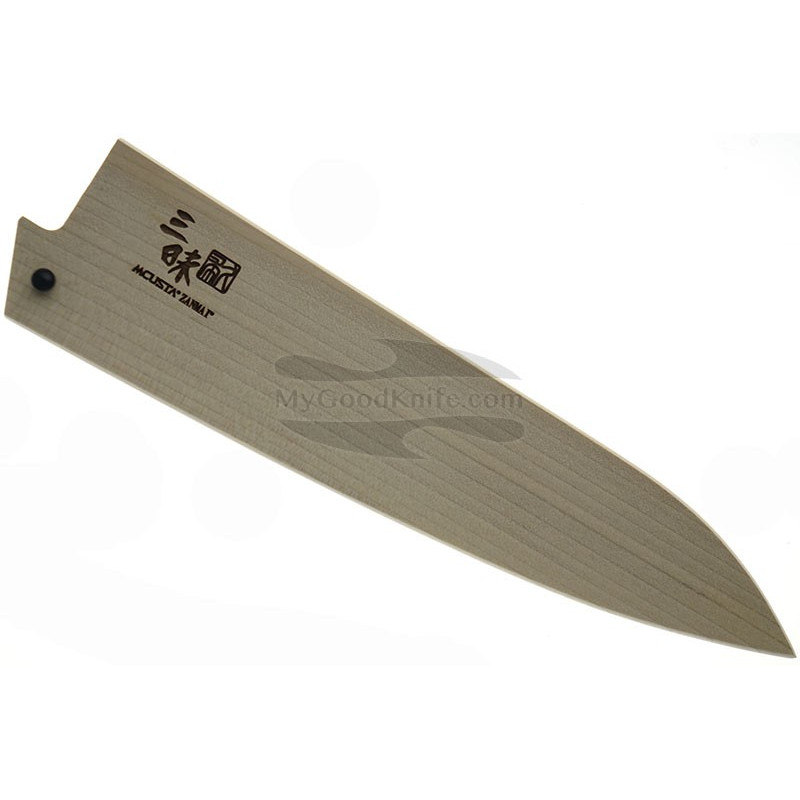 Sheath Mcusta Wooden Saya for Gyuto knife 18 cm mnsg180 - 1