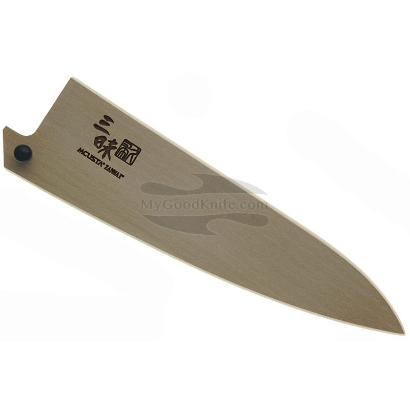 Sheath Mcusta Wooden Saya for Petty knife 11 cm mnsp110 - 1