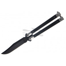 Balisong Bear&Son Butterfly Black G10  G17B 10.2cm - 1