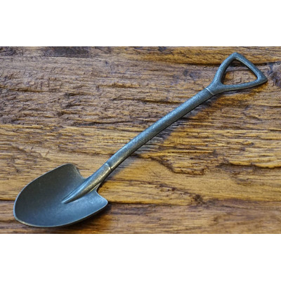 Aoyoshi Black Vintage Shovel Dessert spoon 557309 - 1