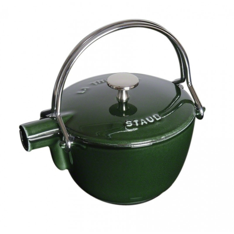 Staub Round Tea Kettle, basil 405094230 for sale Buy online at