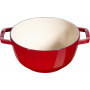 Staub Round Fondue set 18 cm, cherry 40511-974-0 - 3
