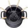 Staub Round Fondue set 20 cm, black 40511-972-0 - 2