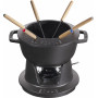 Staub Round Fondue set 18 cm, black 40511-971-0 - 1