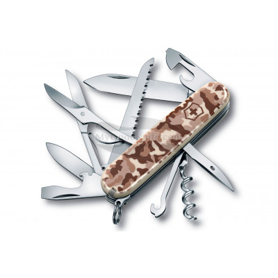 Мультитул Victorinox Швейцарский нож Huntsman Desert Камуфляж 1.3713.941 - 1