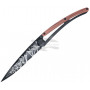 Folding knife Deejo Tattoo Black Trek 1GB129 9.5cm - 1