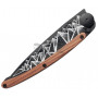 Folding knife Deejo Tattoo Black Trek 1GB129 9.5cm - 2