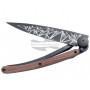Folding knife Deejo Tattoo Black Trek 1GB129 9.5cm - 5
