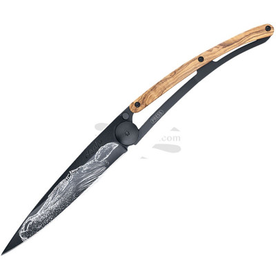 Складной нож Deejo Tattoo Black Warmblood 1GB140 9.5см - 1