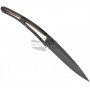Folding knife Deejo Tattoo Black Warmblood 1GB140 9.5cm - 4
