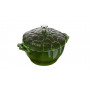 Staub Round Cocotte Artichoke 22 cm, Basil  40501-094-0 - 1
