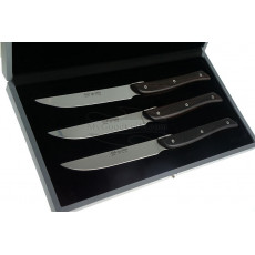Steak knife Miguel Nieto Set of 3 Lunch Ebony 100001E 11cm