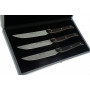 Steak knife Miguel Nieto Set of 3 Lunch Ebony 100001E 11cm - 1