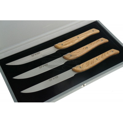 Нож для стейка Miguel Nieto Набор из 3 шт Lunch Олива 10000E 11см - 1