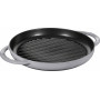 Pan Staub Cast Iron Grill round 26 cm, Graphite grey  40509-522-0 - 1