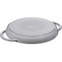 Pan Staub Cast Iron Grill round 26 cm, Graphite grey  40509-522-0 - 2