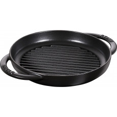 Pan Staub Cast Iron Grill round 22 cm, Black 40511-520-0