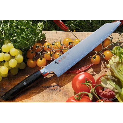 Японский кухонный нож Киритсуке Mcusta Revolution SPG4 ZRB-1206G 23см - 1