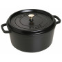 Staub Round Cocotte 30 cm, Black  40509-863-0 - 1