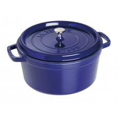 Staub Round Cocotte 28 cm, Dark blue 40510-285-0 - 1