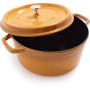 Staub Round Cocotte 28 cm, Mustard 40510-648-0 - 3