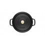 Staub Round Cocotte 28 cm, Black  40500-281-0 - 2