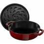 Staub Chistera 24 cm, Grenadine red  40511-512-0 - 3