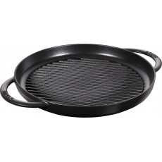 Pan Staub Cast Iron Grill round 30 cm, Black 40511-521-0
