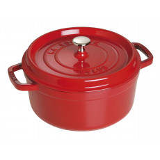 Staub Round Cocotte 26 cm, Cherry  40509-840-0 - 1