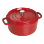 Staub Round Cocotte 26 cm, Cherry  40509-840-0 - 1