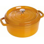 Staub Round Cocotte 26 cm, Mustard 40510-647-0 - 1