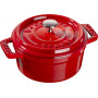 Staub Round Cocotte 10 cm, Cherry  40509-799-0 - 1