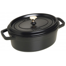 Staub Oval Cocotte 27 cm, Black  40500-271-0 - 1