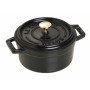 Staub Round Cocotte 10 cm, Black  40500-101-0 - 1