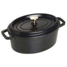 Staub Oval Cocotte 23 cm, Black  40500-231-0 - 1