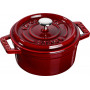 Staub Round Cocotte 10 cm, Grenadine red  40509-805-0 - 1