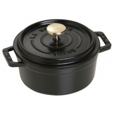Staub Round Cocotte 12 cm, Black  40509-471-0 - 1
