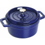 Staub Round Cocotte 22 cm, Dark blue  40510-265-0 - 1