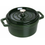 Staub Round Cocotte 22 cm, Basil  40509-354-0 - 1
