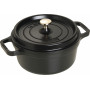 Staub Round Cocotte 22 cm, Black  40509-305-0 - 1