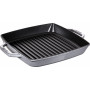 Pan Staub Cast Iron Grill square 28 cm, Graphite grey  40511-684-0 - 1
