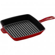 Pan Staub Square Grill 26 cm, Cherry  40501-110-0 - 1