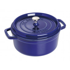 Staub Round Cocotte 24 cm, Dark blue  40510-283-0 - 1